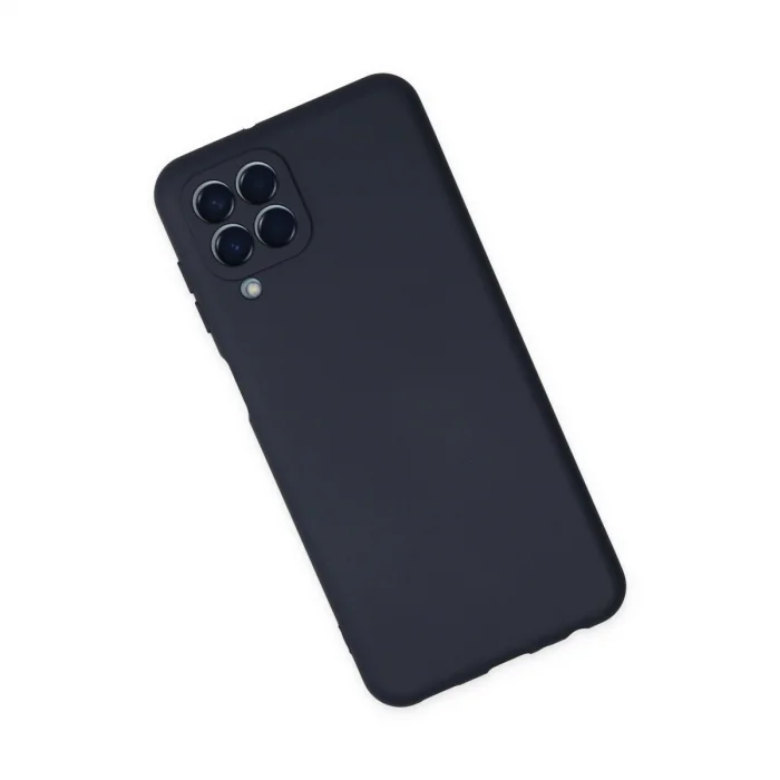 BUĞZ Samsung Galaxy M33 Kılıf Nano İçi Kadife Silikon - Lacivert