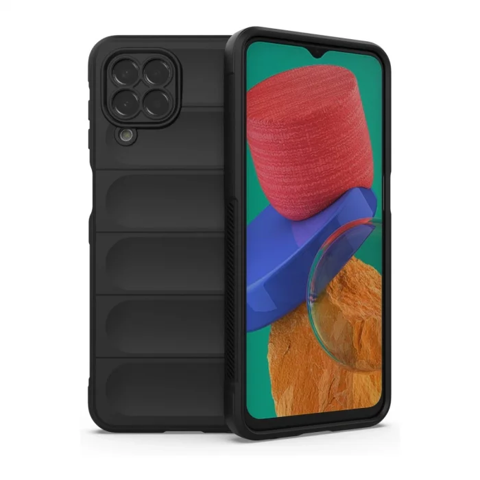 BUĞZ Samsung Galaxy M33 Kılıf Optimum Silikon - Siyah