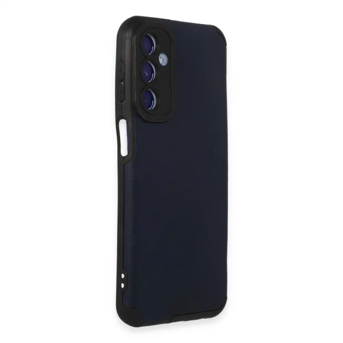 BUĞZ Samsung Galaxy M34 5g Kılıf Loop Deri Silikon - Lacivert