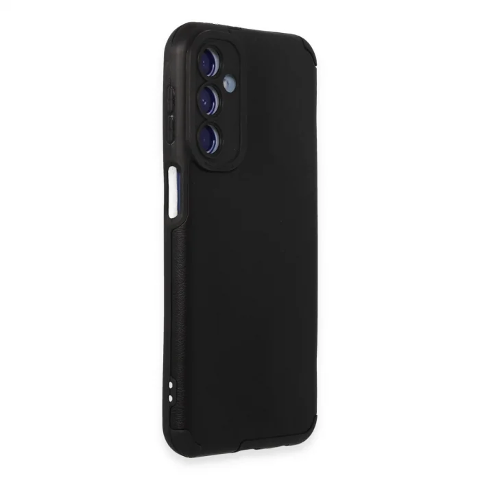 BUĞZ Samsung Galaxy M34 5g Kılıf Loop Deri Silikon - Siyah