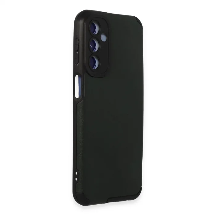 BUĞZ Samsung Galaxy M34 5g Kılıf Loop Deri Silikon - Yeşil