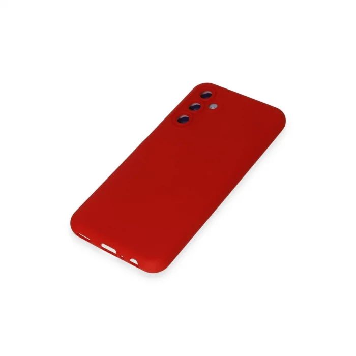 BUĞZ Samsung Galaxy M34 5g Kılıf Nano İçi Kadife Silikon - Kırmızı