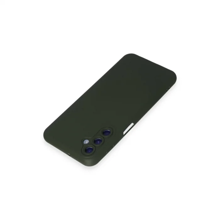 BUĞZ Samsung Galaxy M34 5g Kılıf Nano İçi Kadife Silikon - Koyu Yeşil