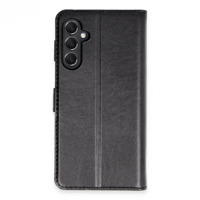 BUĞZ Samsung Galaxy M34 5g Kılıf Trend S Plus Kapaklı Kılıf - Siyah