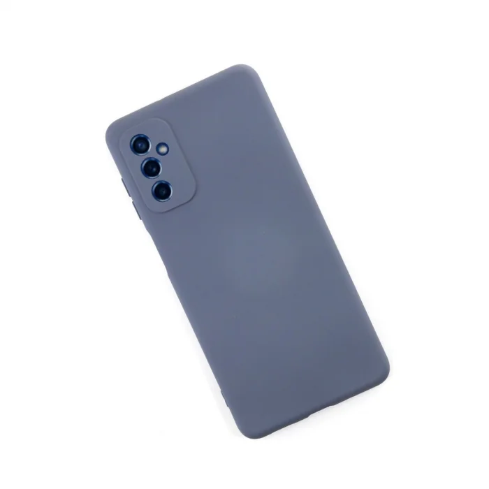 BUĞZ Samsung Galaxy M52 5g Kılıf Nano İçi Kadife Silikon - Gri
