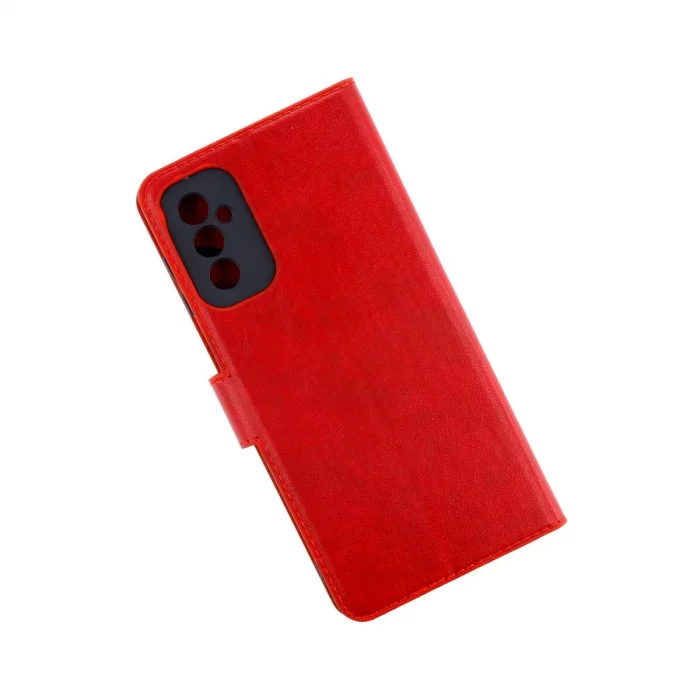 BUĞZ Samsung Galaxy M52 5g Kılıf Trend S Plus Kapaklı Kılıf - Kırmızı