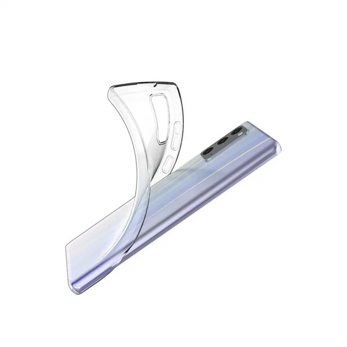 BUĞZ Samsung Galaxy Note 20 Kılıf Lüx Şeffaf Silikon