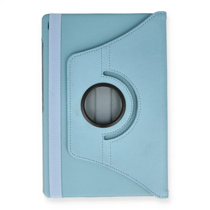 BUĞZ Samsung Galaxy P610 Tab S6 Lite 10.4 Kılıf 360 Tablet Deri Kılıf - Turkuaz