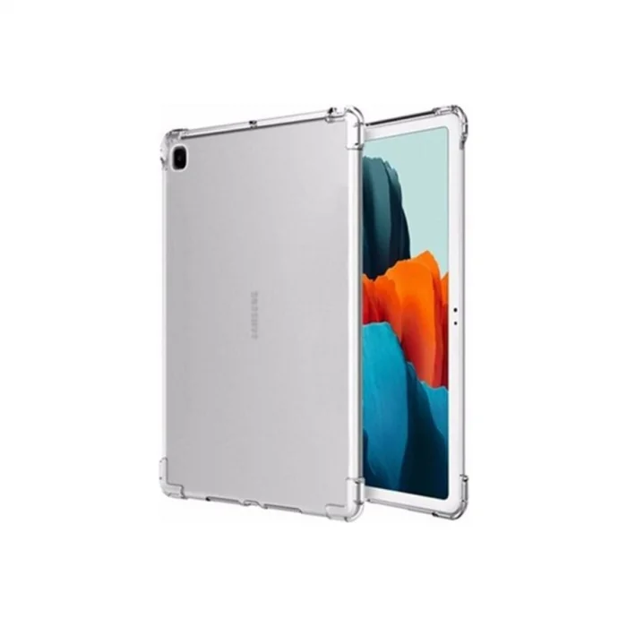 BUĞZ Samsung Galaxy P610 Tab S6 Lite 10.4 Kılıf Anti Shock Tablet Silikon - Şeffaf