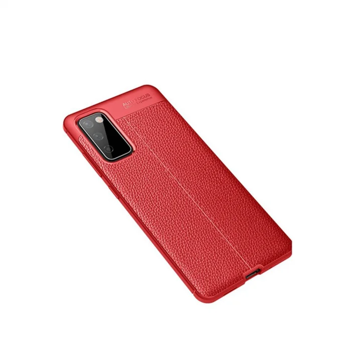 BUĞZ Samsung Galaxy S20 Fe Kılıf Auto Focus Kapak - Kırmızı