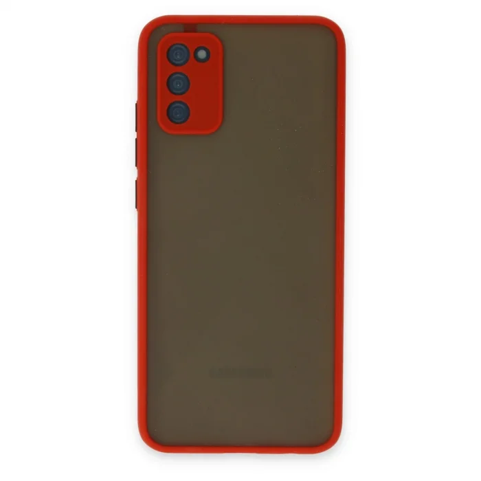 BUĞZ Samsung Galaxy S20 Fe Kılıf Montreal Silikon Kapak - Kırmızı