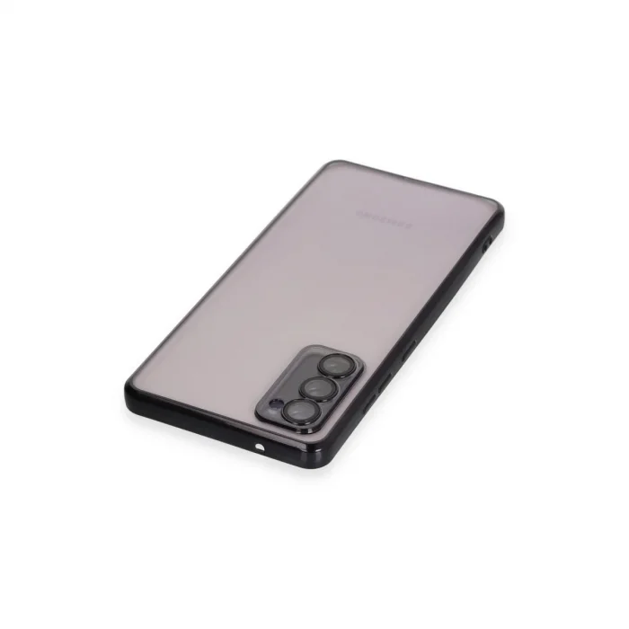 BUĞZ Samsung Galaxy S20 Fe Kılıf Razer Lensli Silikon - Siyah