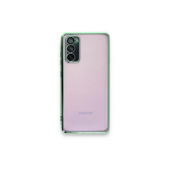 BUĞZ Samsung Galaxy S20 Fe Kılıf Razer Lensli Silikon - Yeşil