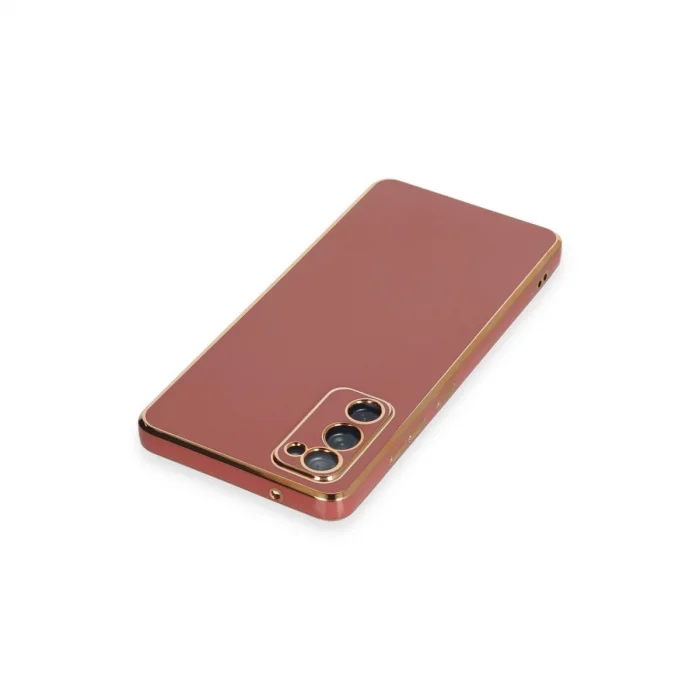 BUĞZ Samsung Galaxy S20 Fe Kılıf Volet Silikon - Kırmızı