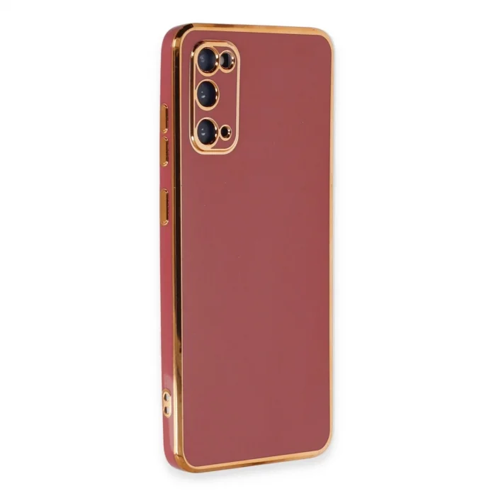 BUĞZ Samsung Galaxy S20 Kılıf Volet Silikon - Kırmızı