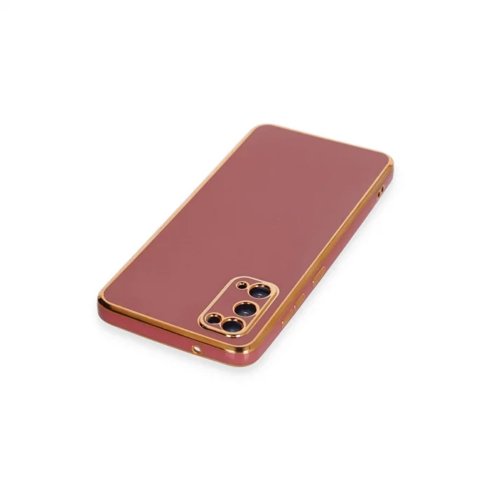 BUĞZ Samsung Galaxy S20 Kılıf Volet Silikon - Kırmızı