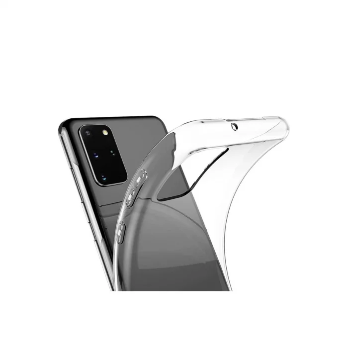 BUĞZ Samsung Galaxy S20 Plus Kılıf Lüx Şeffaf Silikon