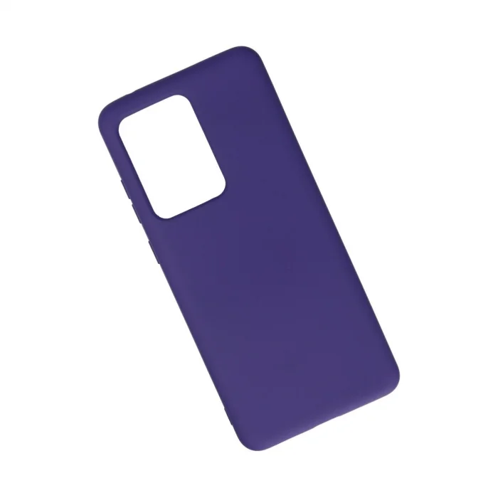 BUĞZ Samsung Galaxy S20 Ultra Kılıf Nano İçi Kadife Silikon - Mor