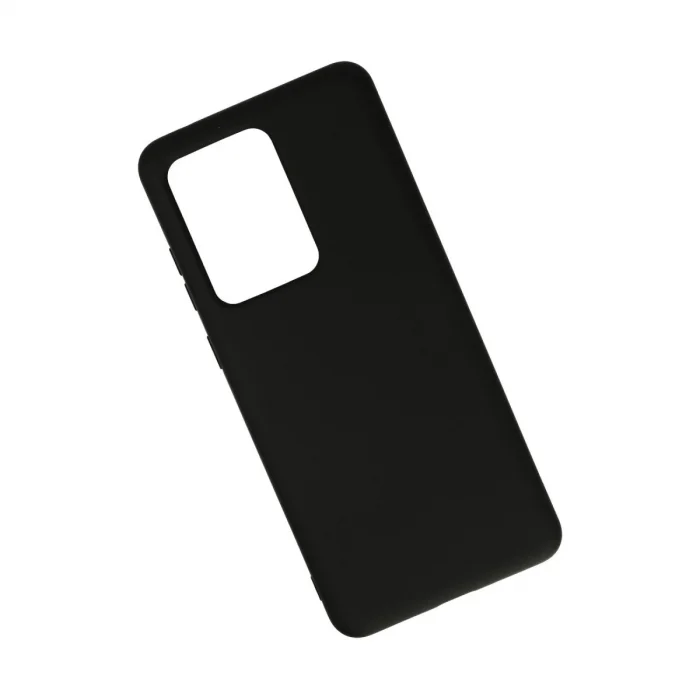 BUĞZ Samsung Galaxy S20 Ultra Kılıf Nano İçi Kadife Silikon - Siyah