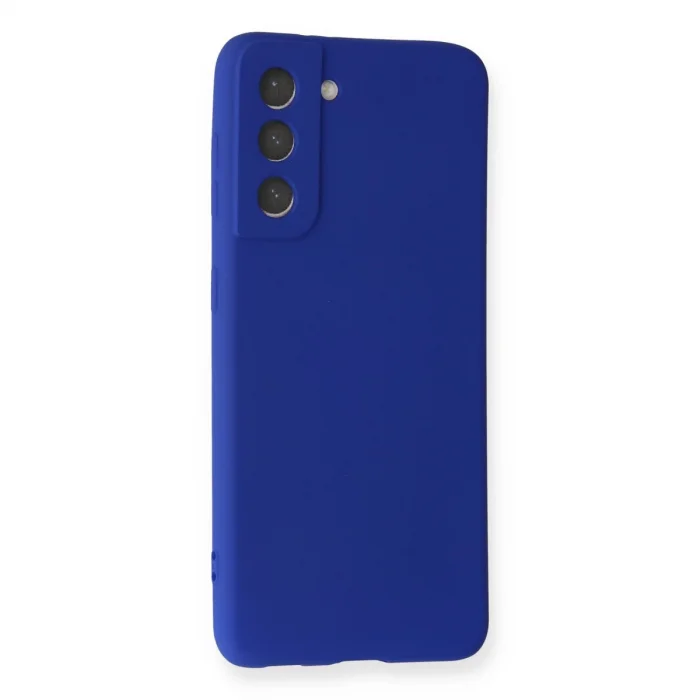 BUĞZ Samsung Galaxy S21 Fe Kılıf First Silikon - Lacivert