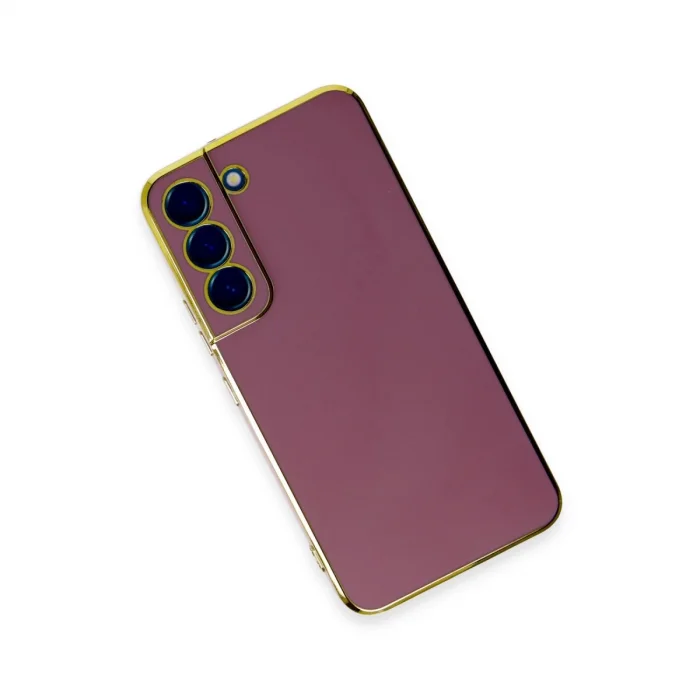 BUĞZ Samsung Galaxy S21 Fe Kılıf Volet Silikon - Kırmızı