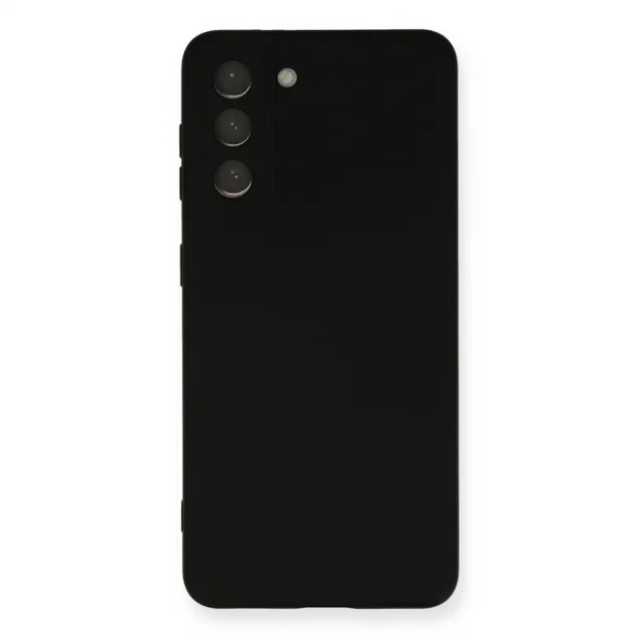 BUĞZ Samsung Galaxy S21 Kılıf Nano İçi Kadife Silikon - Siyah