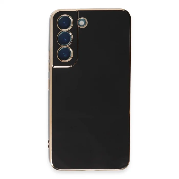 BUĞZ Samsung Galaxy S21 Kılıf Volet Silikon - Siyah