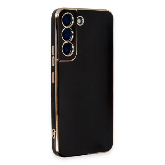 BUĞZ Samsung Galaxy S21 Kılıf Volet Silikon - Siyah