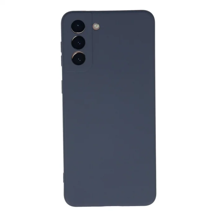 BUĞZ Samsung Galaxy S21 Plus Kılıf Nano İçi Kadife Silikon - Gri