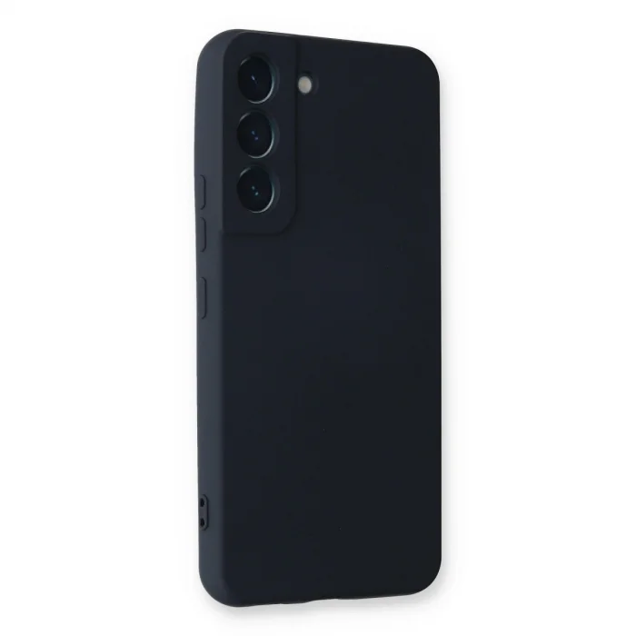 BUĞZ Samsung Galaxy S22 Plus Kılıf Nano İçi Kadife Silikon - Lacivert