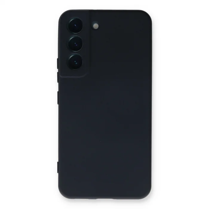 BUĞZ Samsung Galaxy S22 Plus Kılıf Nano İçi Kadife Silikon - Lacivert