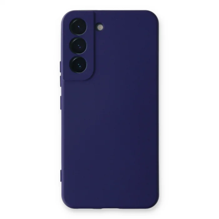BUĞZ Samsung Galaxy S22 Plus Kılıf Nano İçi Kadife Silikon - Mor