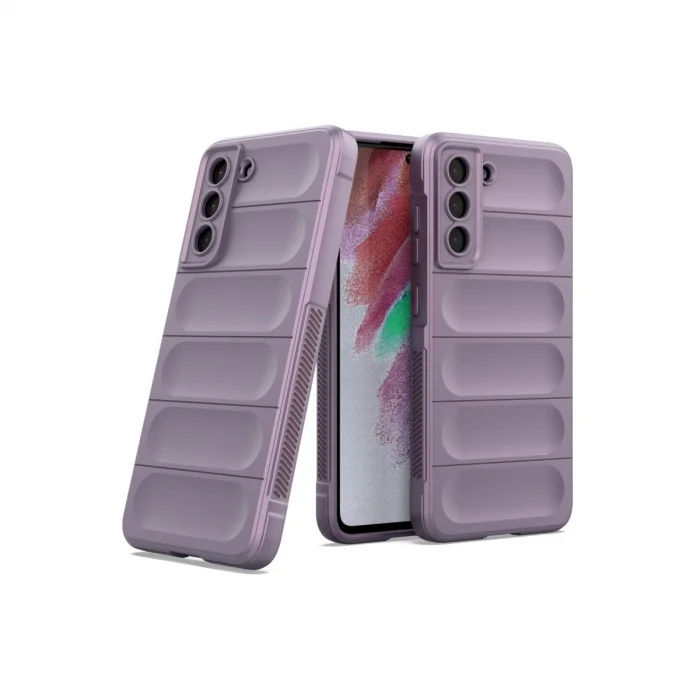 BUĞZ Samsung Galaxy S22 Plus Kılıf Optimum Silikon - Mor