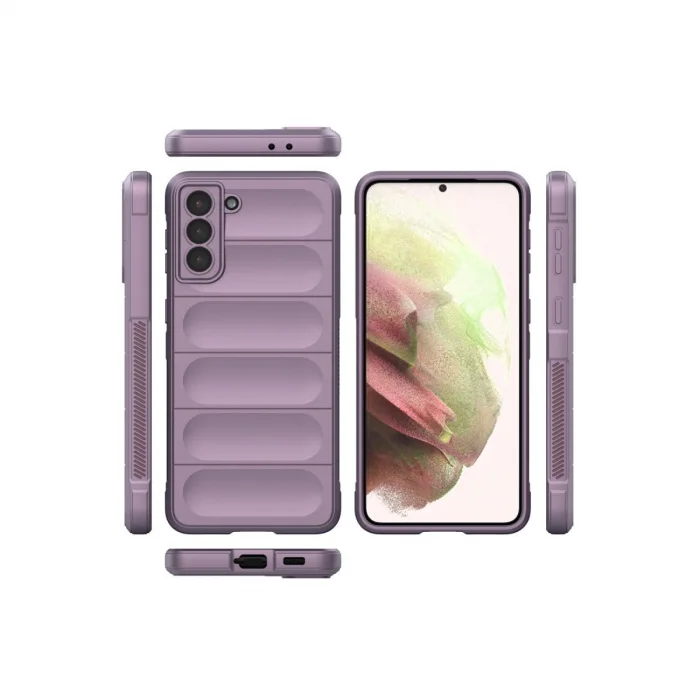 BUĞZ Samsung Galaxy S22 Plus Kılıf Optimum Silikon - Mor
