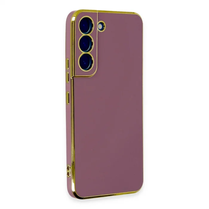 BUĞZ Samsung Galaxy S22 Plus Kılıf Volet Silikon - Kırmızı