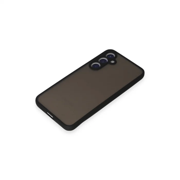 BUĞZ Samsung Galaxy S23 Fe Kılıf Montreal Silikon Kapak - Siyah