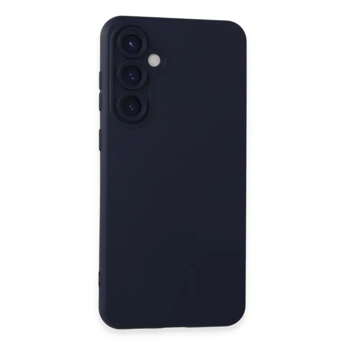 BUĞZ Samsung Galaxy S23 Fe Kılıf Nano İçi Kadife Silikon - Lacivert