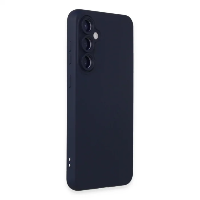 BUĞZ Samsung Galaxy S23 Fe Kılıf Nano İçi Kadife Silikon - Lacivert