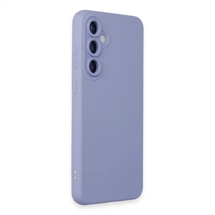 BUĞZ Samsung Galaxy S23 Fe Kılıf Nano İçi Kadife Silikon - Lila