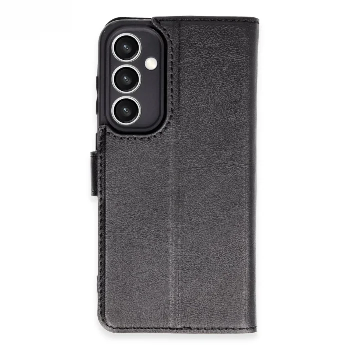 BUĞZ Samsung Galaxy S23 Fe Kılıf Trend S Plus Kapaklı Kılıf - Siyah