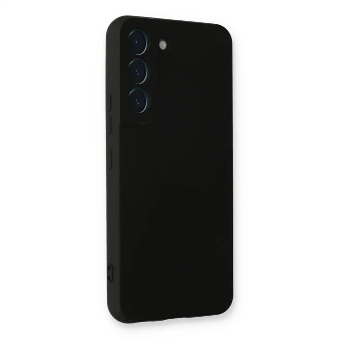 BUĞZ Samsung Galaxy S23 Kılıf Nano İçi Kadife Silikon - Siyah