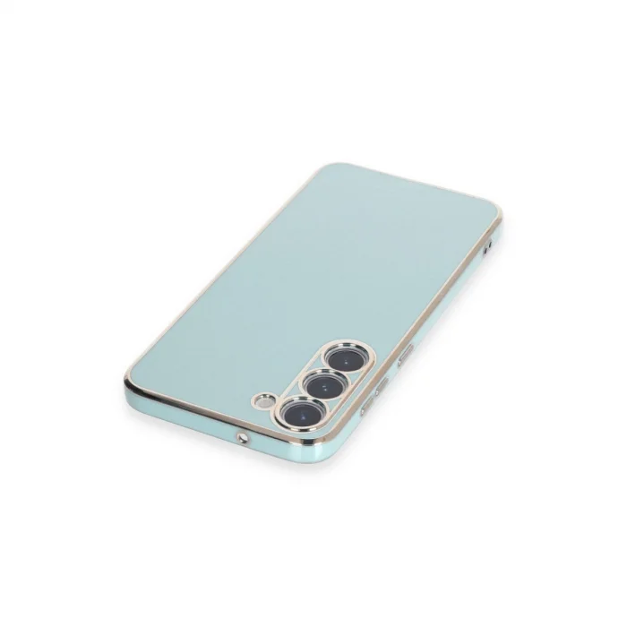 BUĞZ Samsung Galaxy S23 Kılıf Volet Silikon - Açık Yeşil