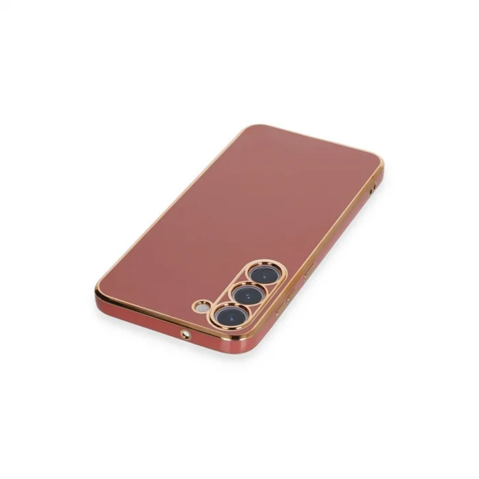 BUĞZ Samsung Galaxy S23 Kılıf Volet Silikon - Kırmızı