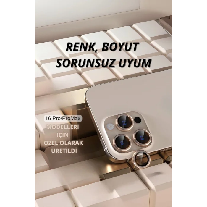 BUĞZ Samsung Galaxy S23 Plus Kamera Lens Koruyucu - Siyah