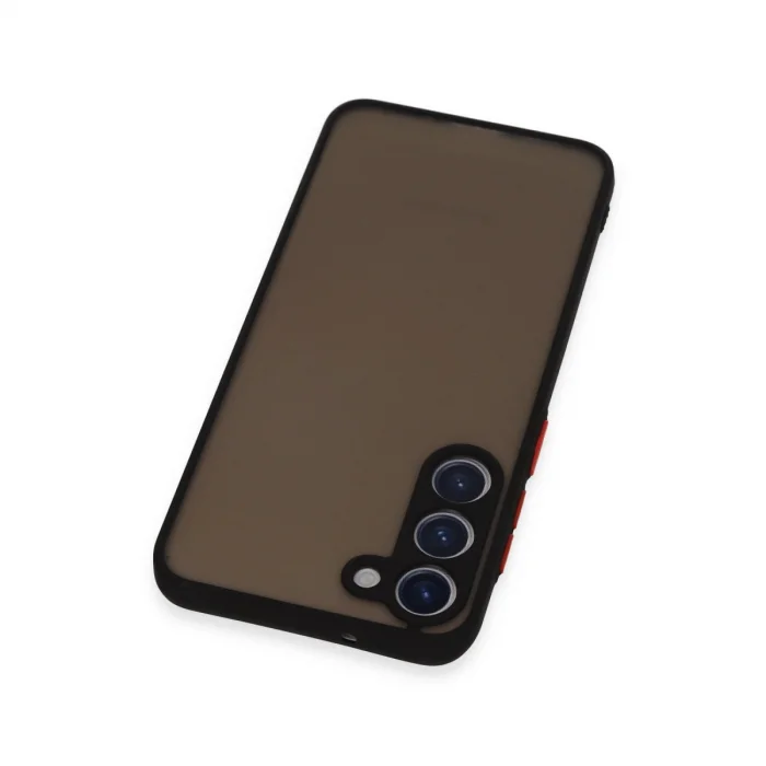 BUĞZ Samsung Galaxy S23 Plus Kılıf Montreal Silikon Kapak - Siyah