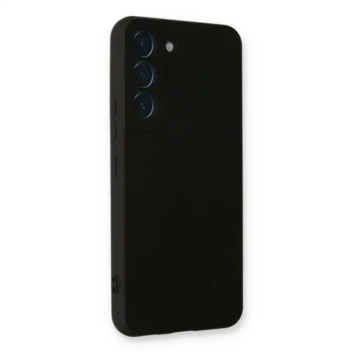 BUĞZ Samsung Galaxy S23 Plus Kılıf Nano İçi Kadife Silikon - Siyah