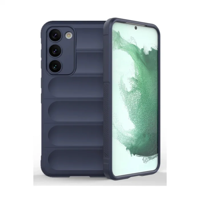 BUĞZ Samsung Galaxy S23 Plus Kılıf Optimum Silikon - Lacivert