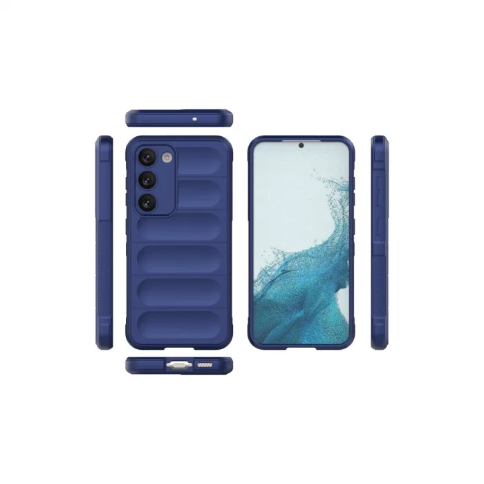 BUĞZ Samsung Galaxy S23 Plus Kılıf Optimum Silikon - Lacivert