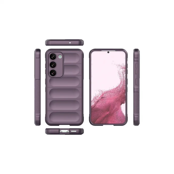 BUĞZ Samsung Galaxy S23 Plus Kılıf Optimum Silikon - Mor