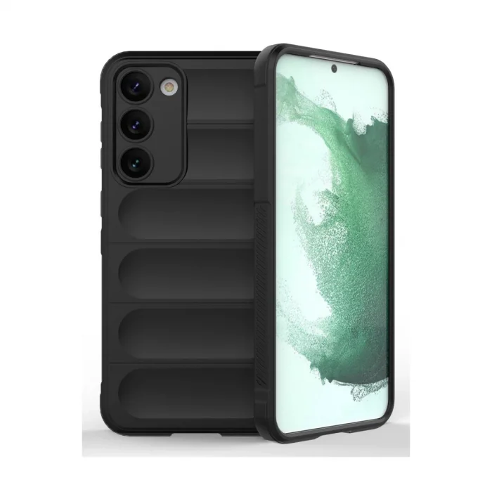 BUĞZ Samsung Galaxy S23 Plus Kılıf Optimum Silikon - Siyah